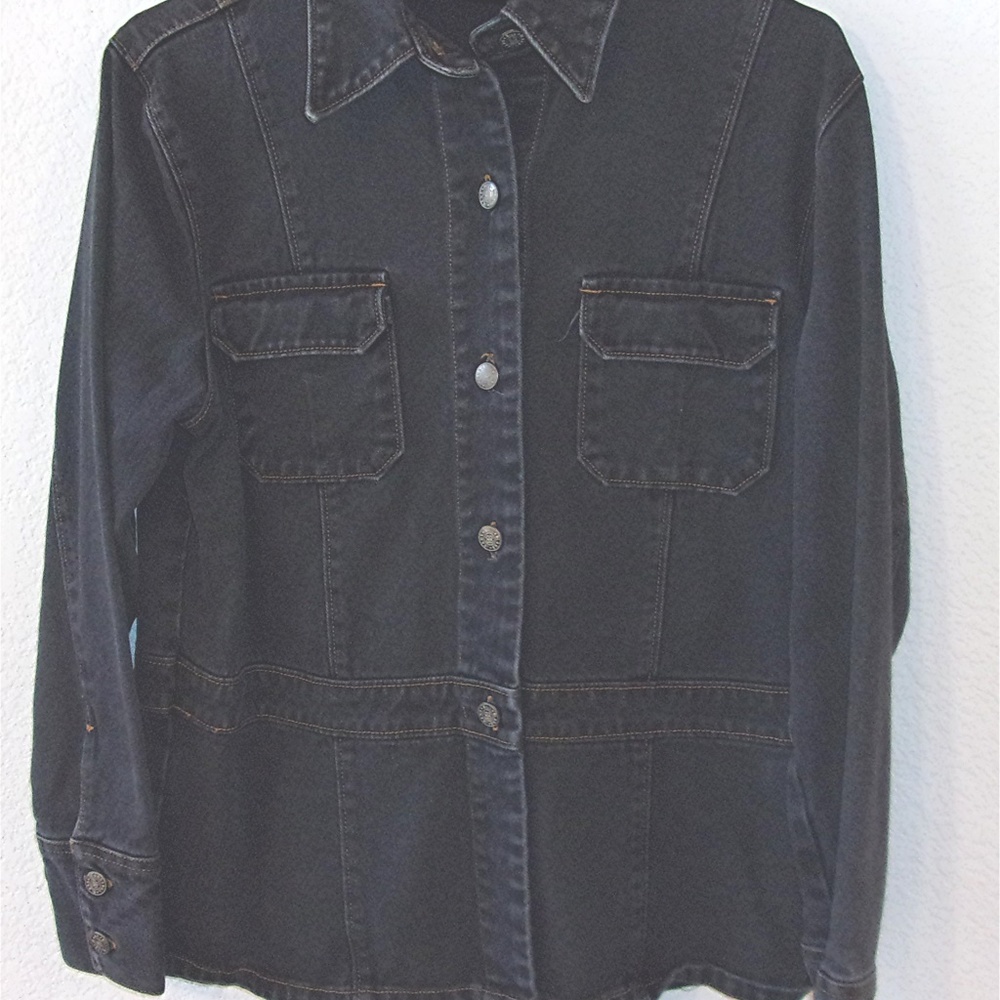 Vintage Bill Blass Jeans Denim Jacket Long Sleeve